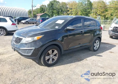 2013 Kia Sportage Lx from USA, damaged, VIN KNDPB3A20D7489989